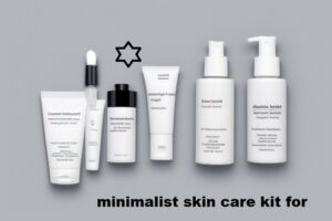 minimalist skin care kit for combination skin