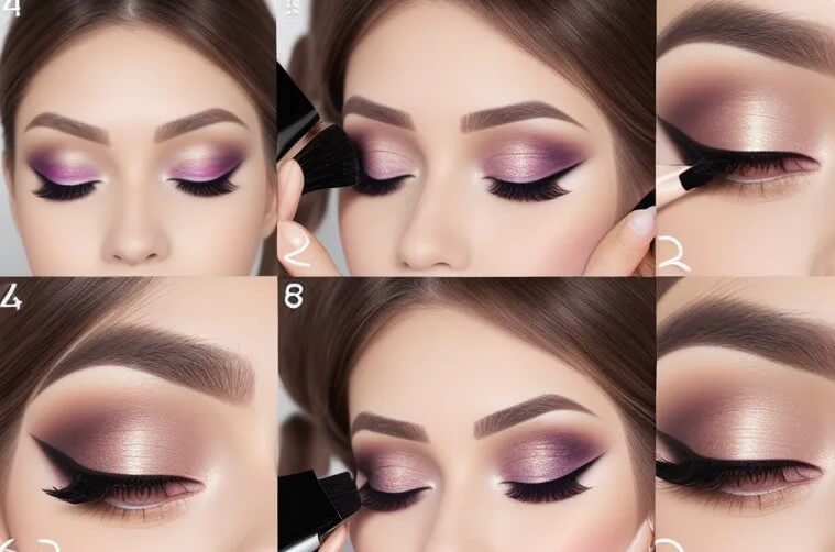 eyeshadow makeup step by step