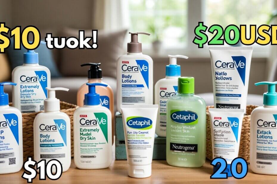 Best Body Lotion for Extremely Dry Skin in Winter